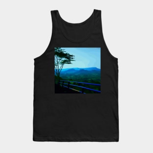 Peaceful Mountain View Tank Top